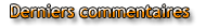 Derniers commentaires